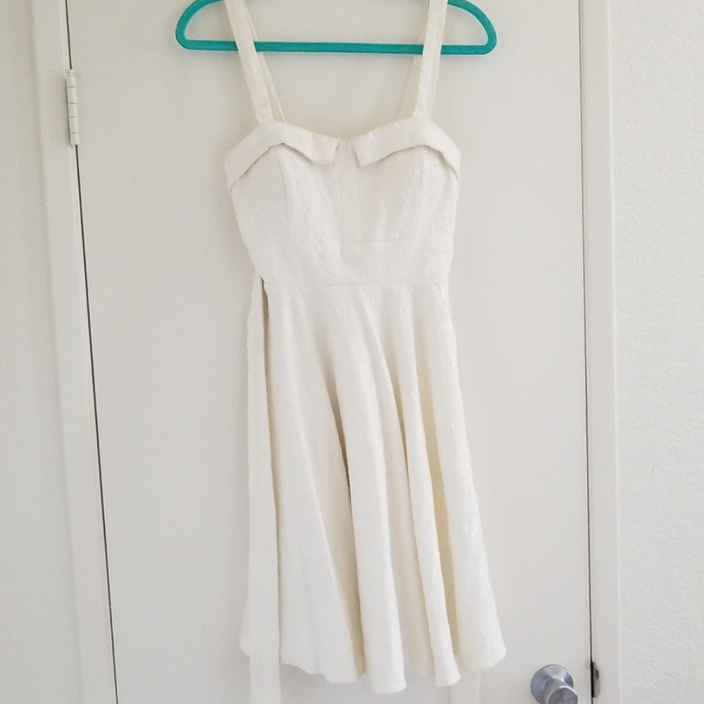 White Modcloth Dress
